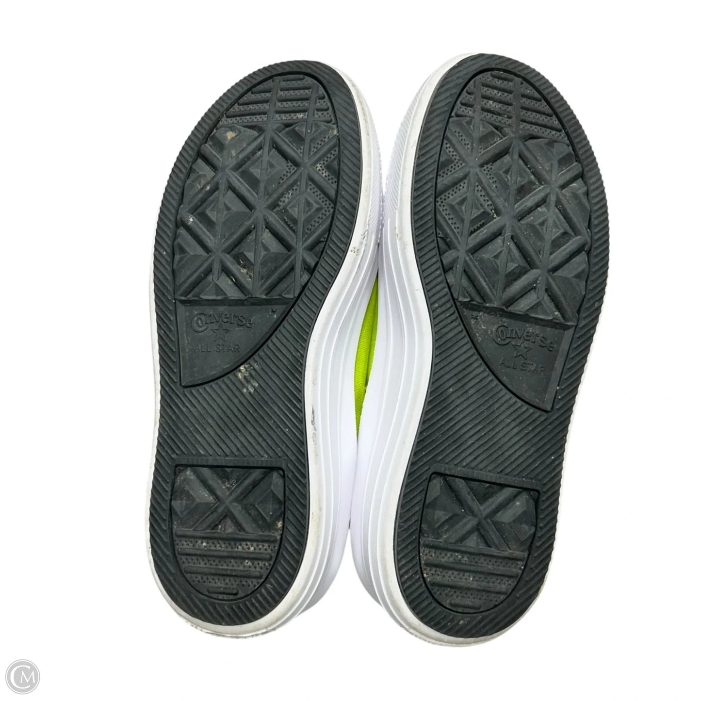 Shoes Sneakers Platform By Converse In Chartreuse, Size: 6