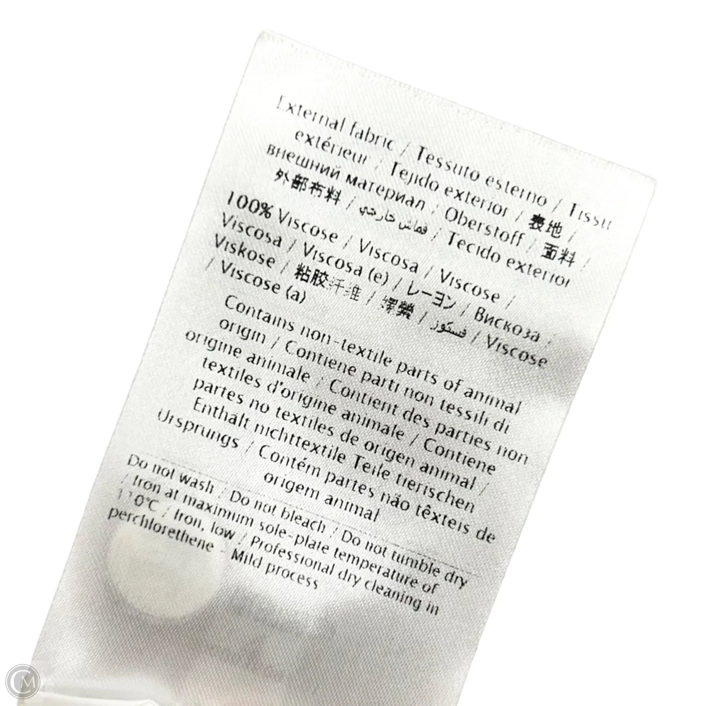 Top Short Sleeve Luxury Designer By Valentino-garavani In Pink & White, Size: S