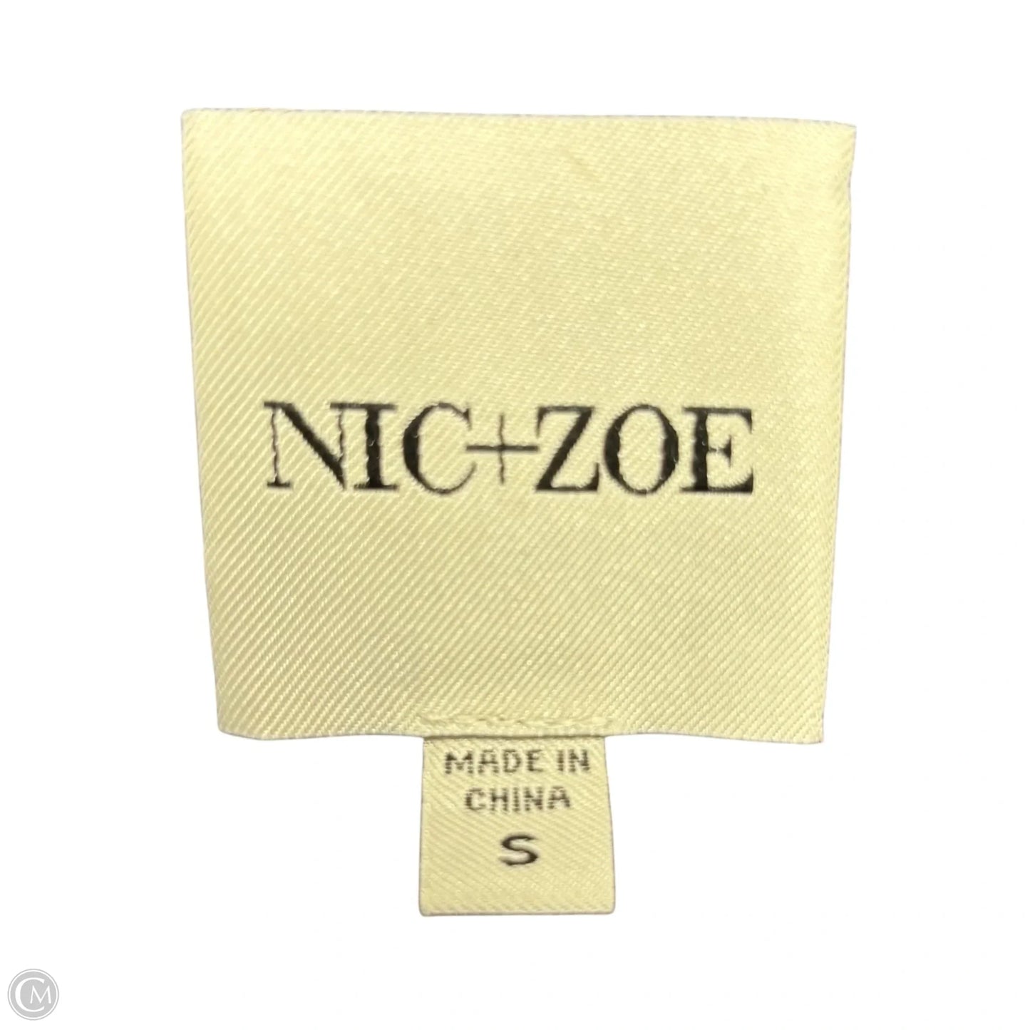 Jacket Moto By Nic + Zoe In Blue, Size: S