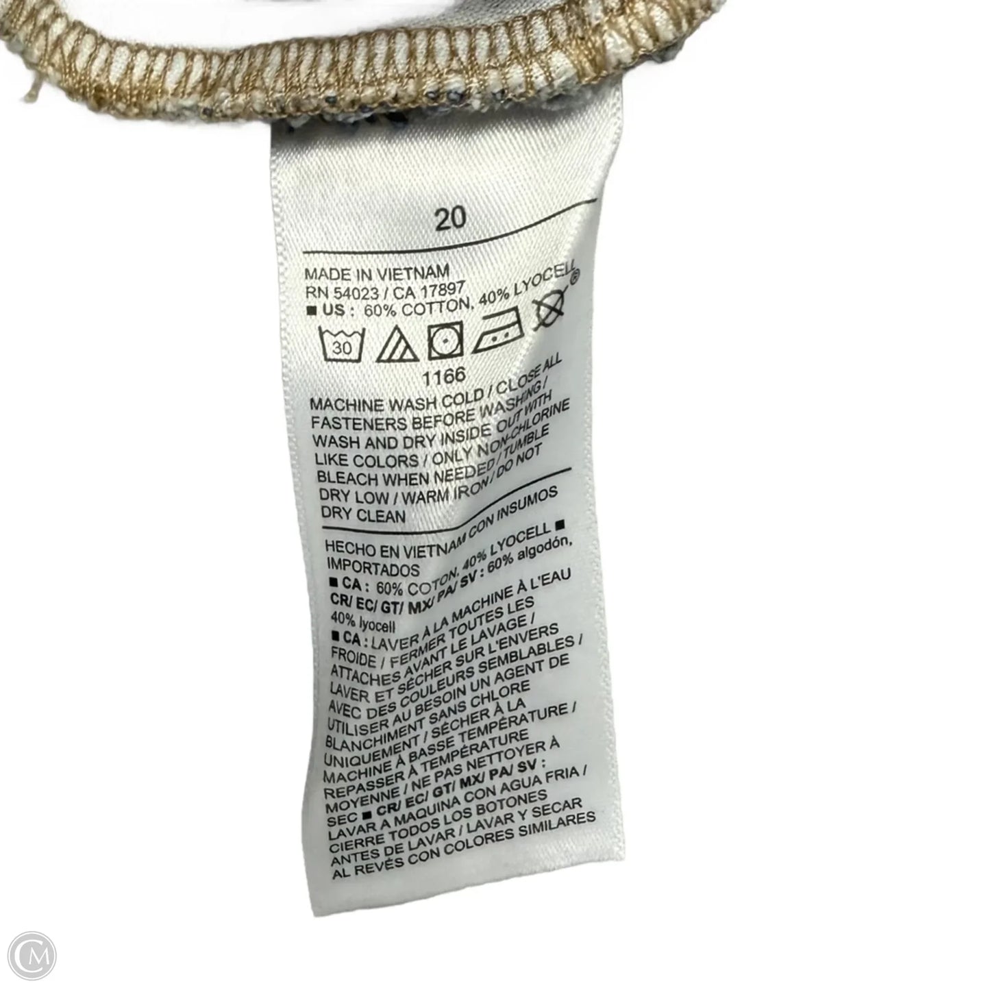 Skirt Maxi By Old Navy In Blue Denim, Size: 20