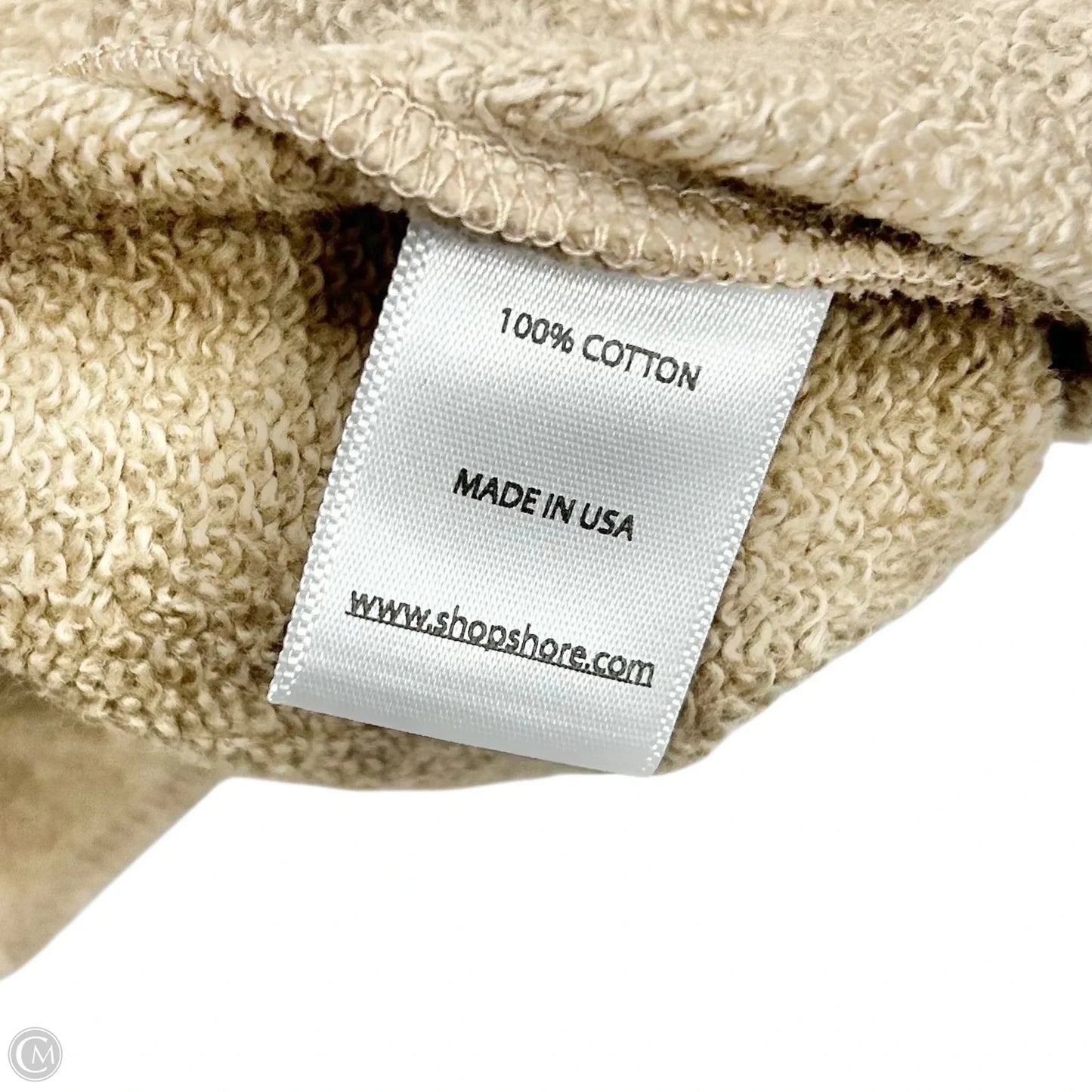 Coat Trench Coat By Shore In Tan, Size: Xs