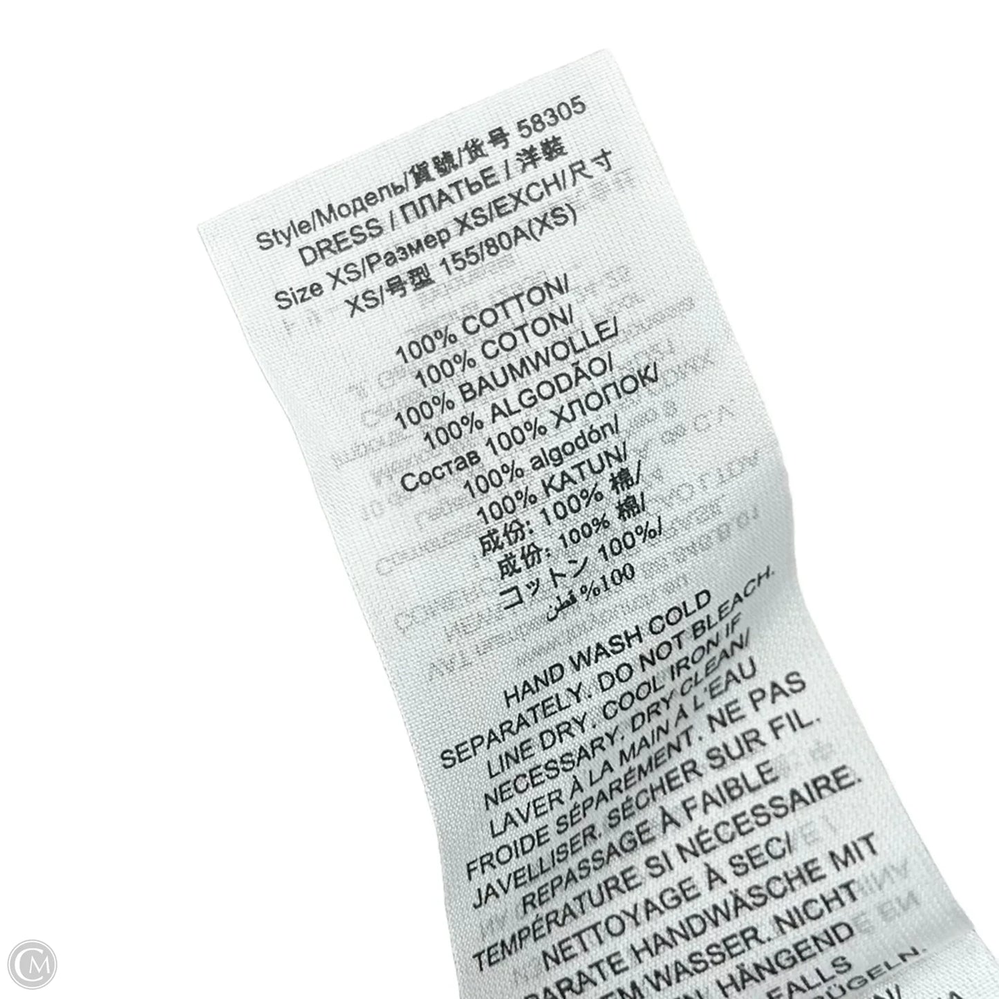 Dress Designer By Tory Burch In Black & Red, Size: Xs