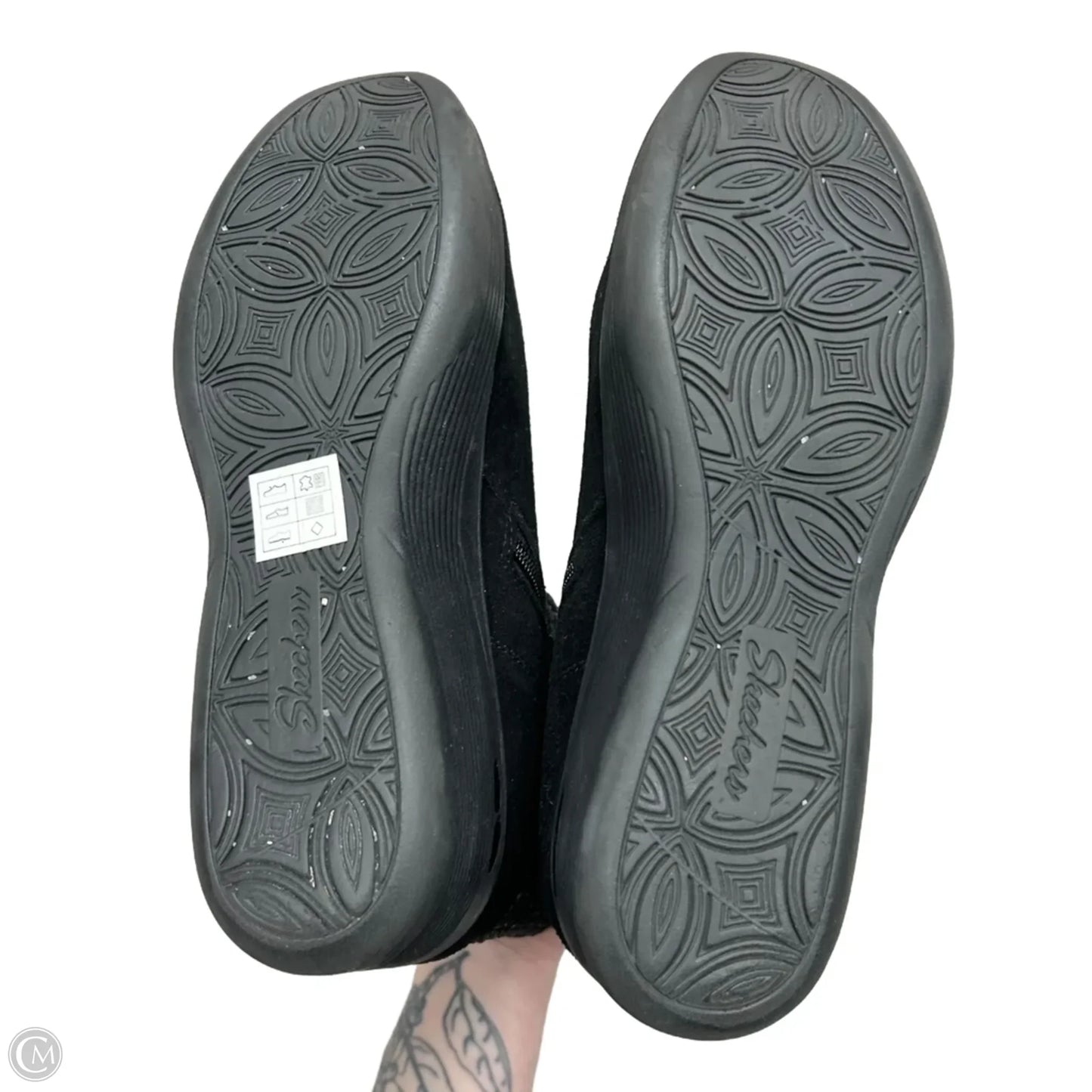 Boots Ankle Heels By Skechers In Black, Size: 9