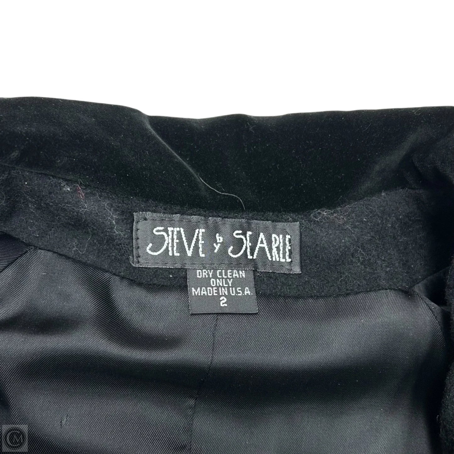 Coat Peacoat By Steve By Searle In Black, Size: Xs