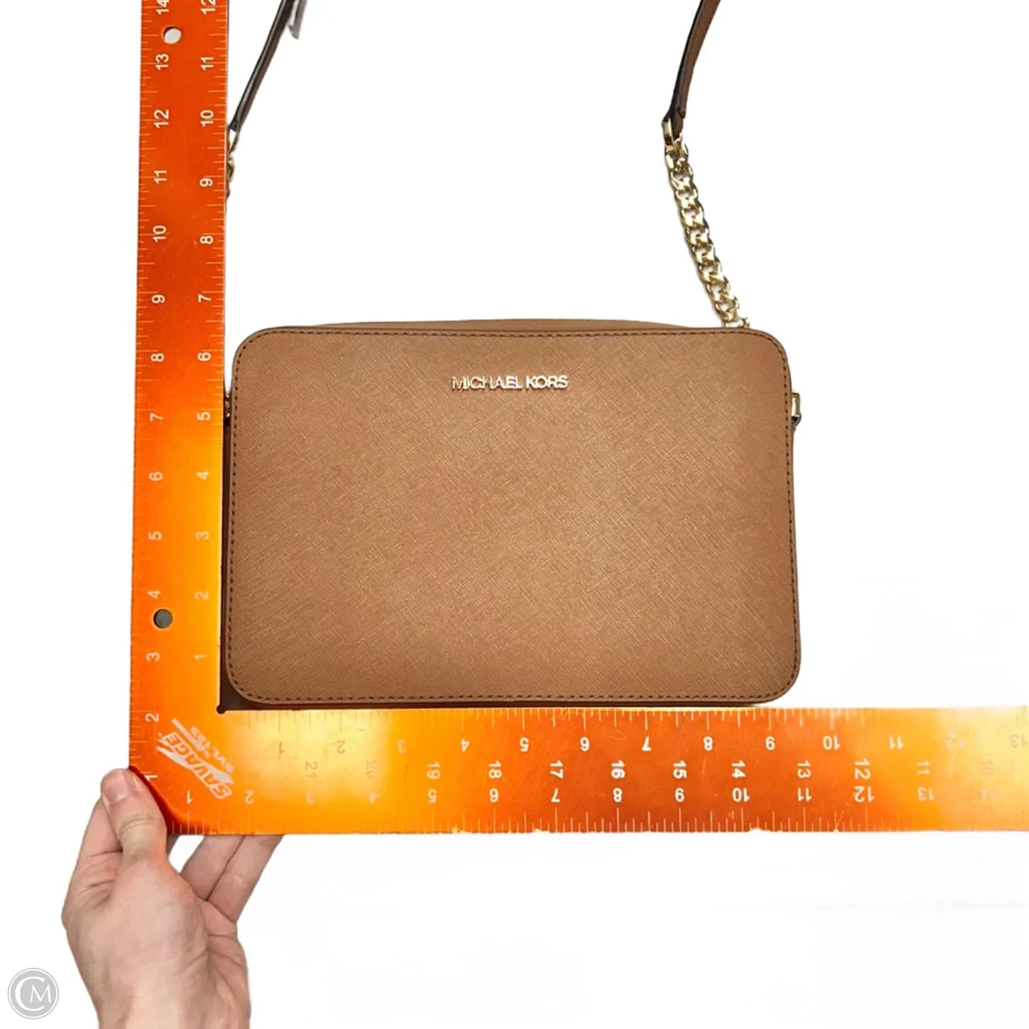 Crossbody Designer By Michael Kors, Size: Medium