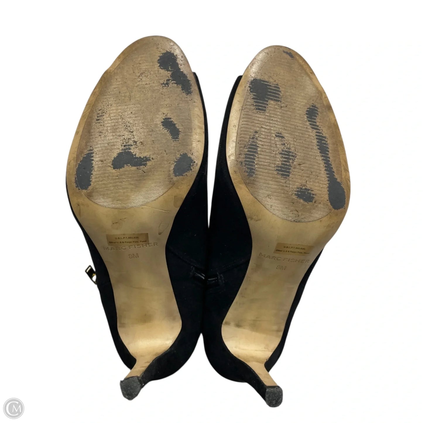 Shoes Heels Stiletto By Marc Fisher In Black, Size: 8