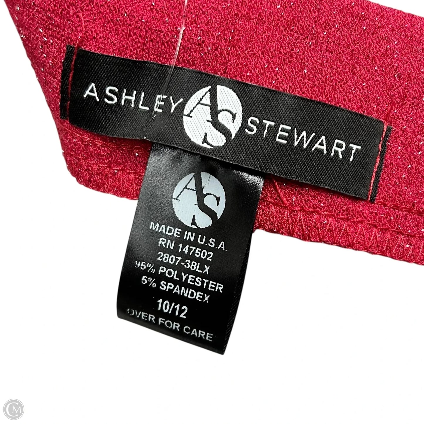 Skirt Set 2pc By Ashley Stewart In Red, Size: M