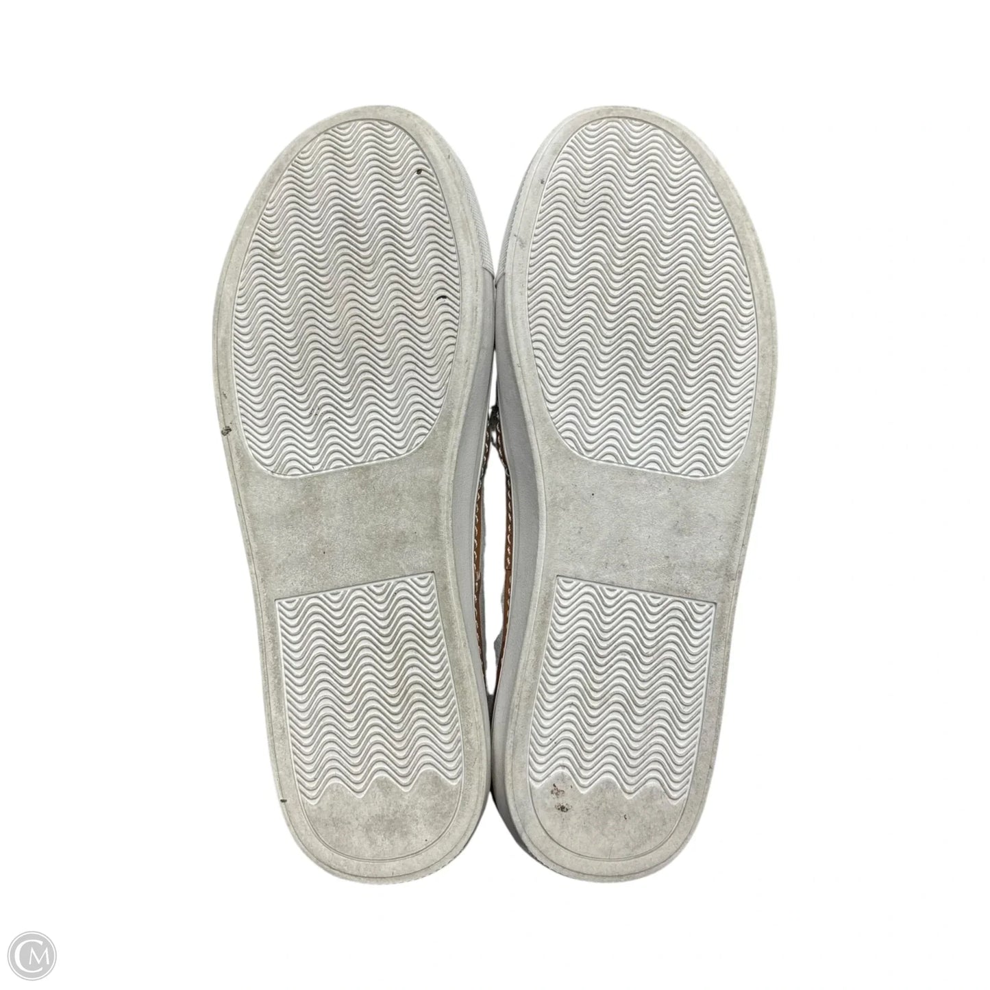 Shoes Flats By Aerosoles In Silver, Size: 8