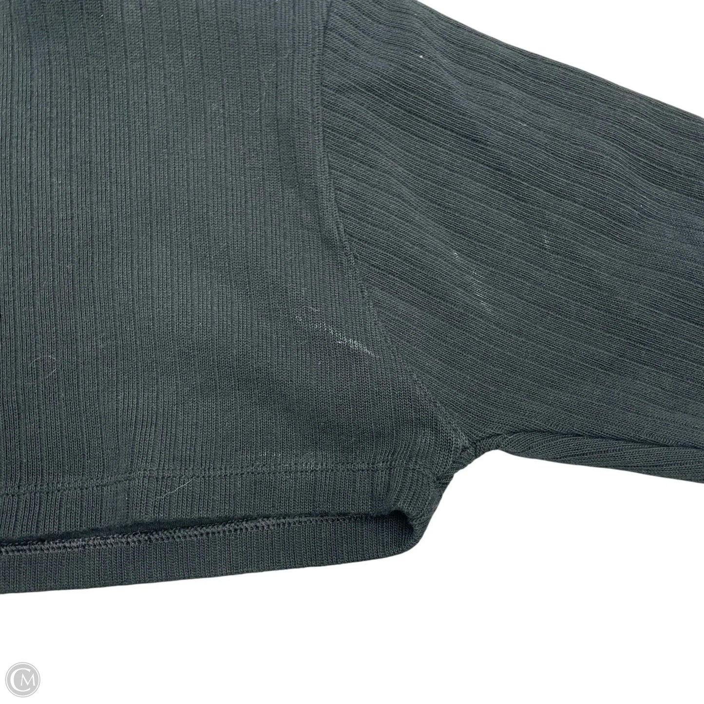 Athletic Top Long Sleeve Crewneck By Nike Apparel In Black, Size: M