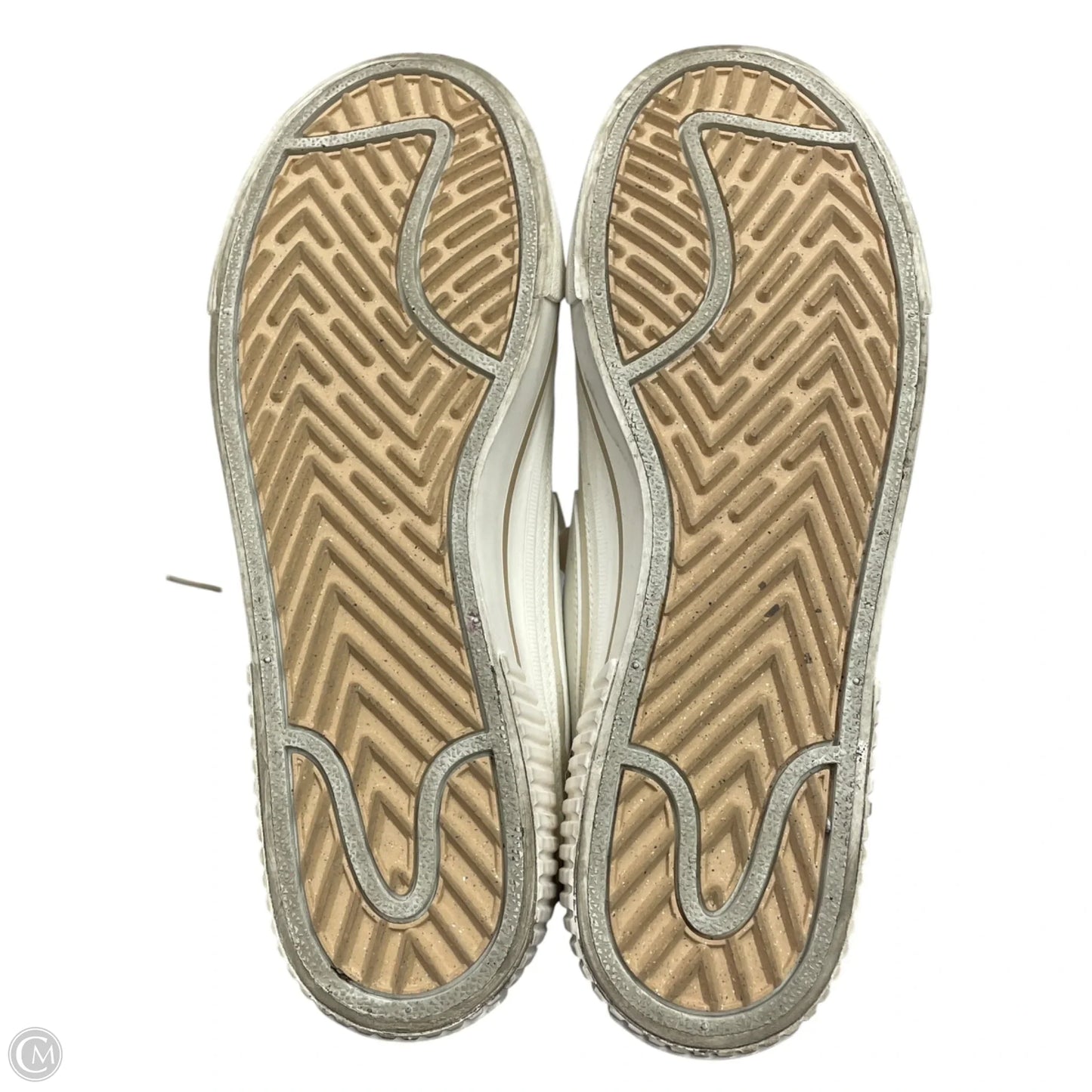 Shoes Sneakers By Nike In Cream, Size: 9