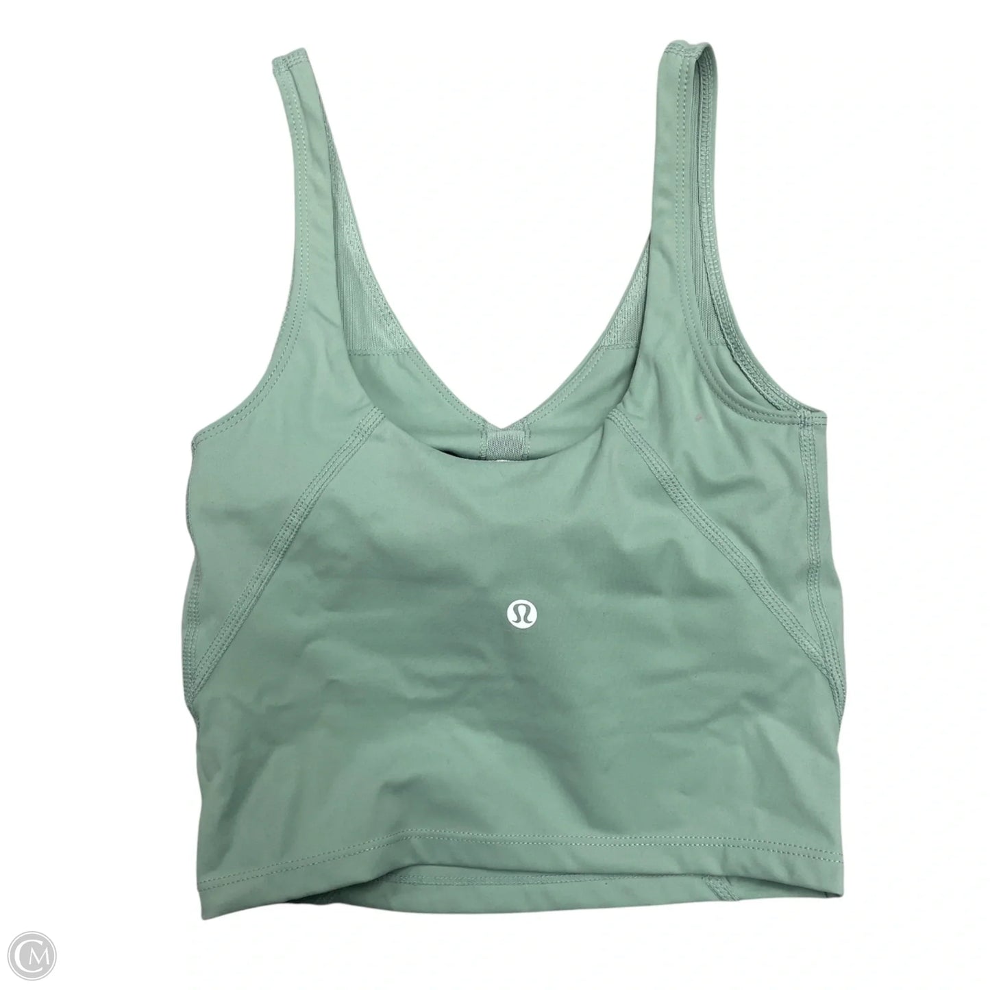 Athletic Bra By Lululemon In Green, Size: Xs