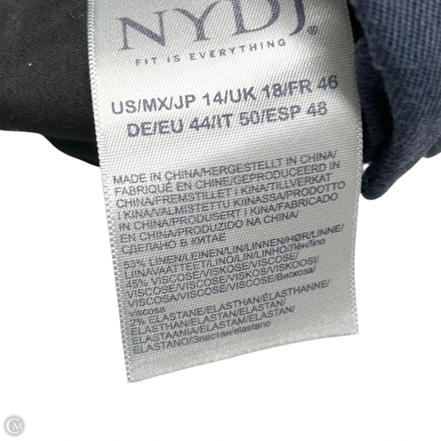 Shorts By Not Your Daughters Jeans In Navy, Size: 14
