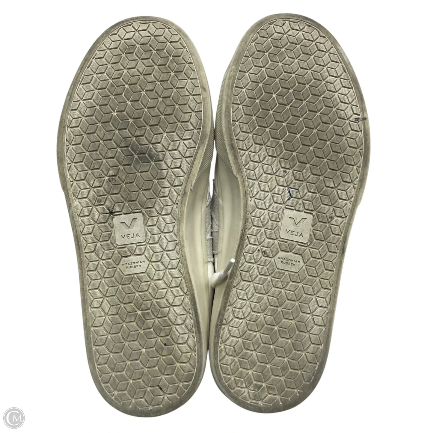Shoes Sneakers By Veja In Grey & White, Size: 10