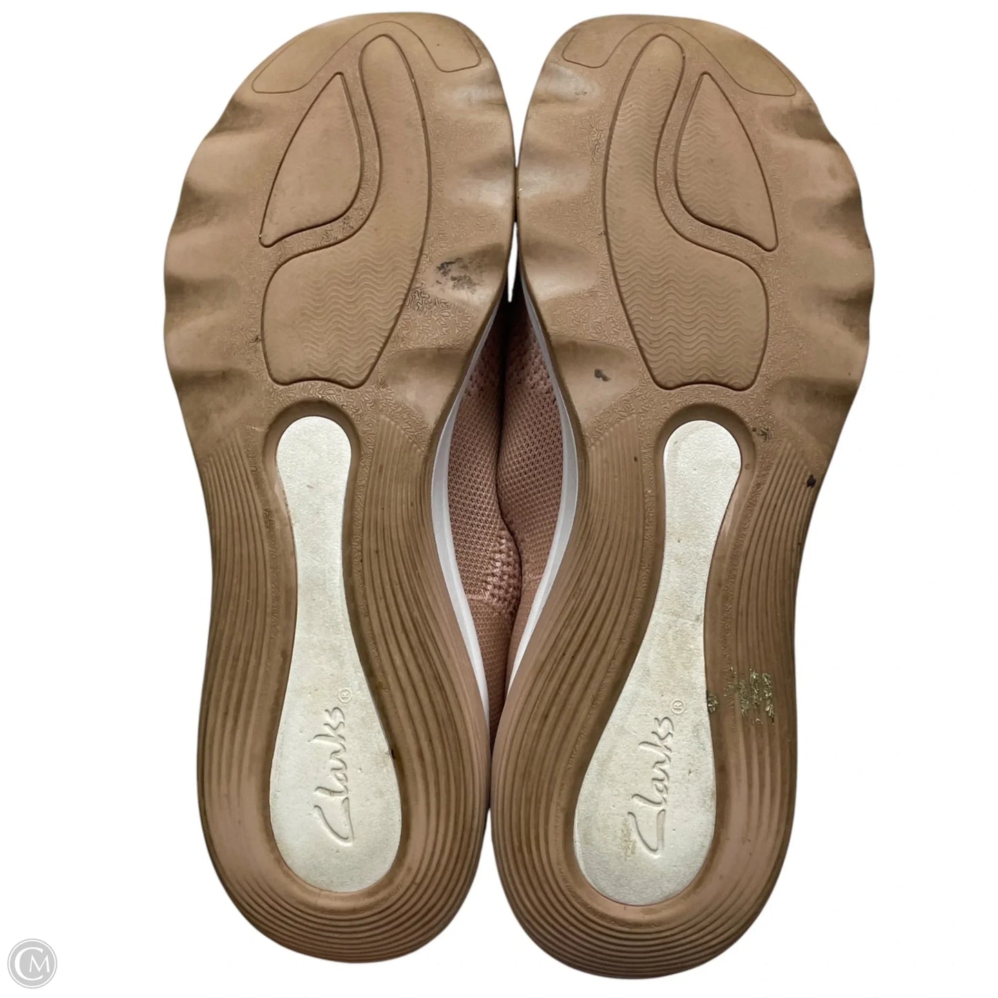 Shoes Sneakers By Clarks In Pink, Size: 12