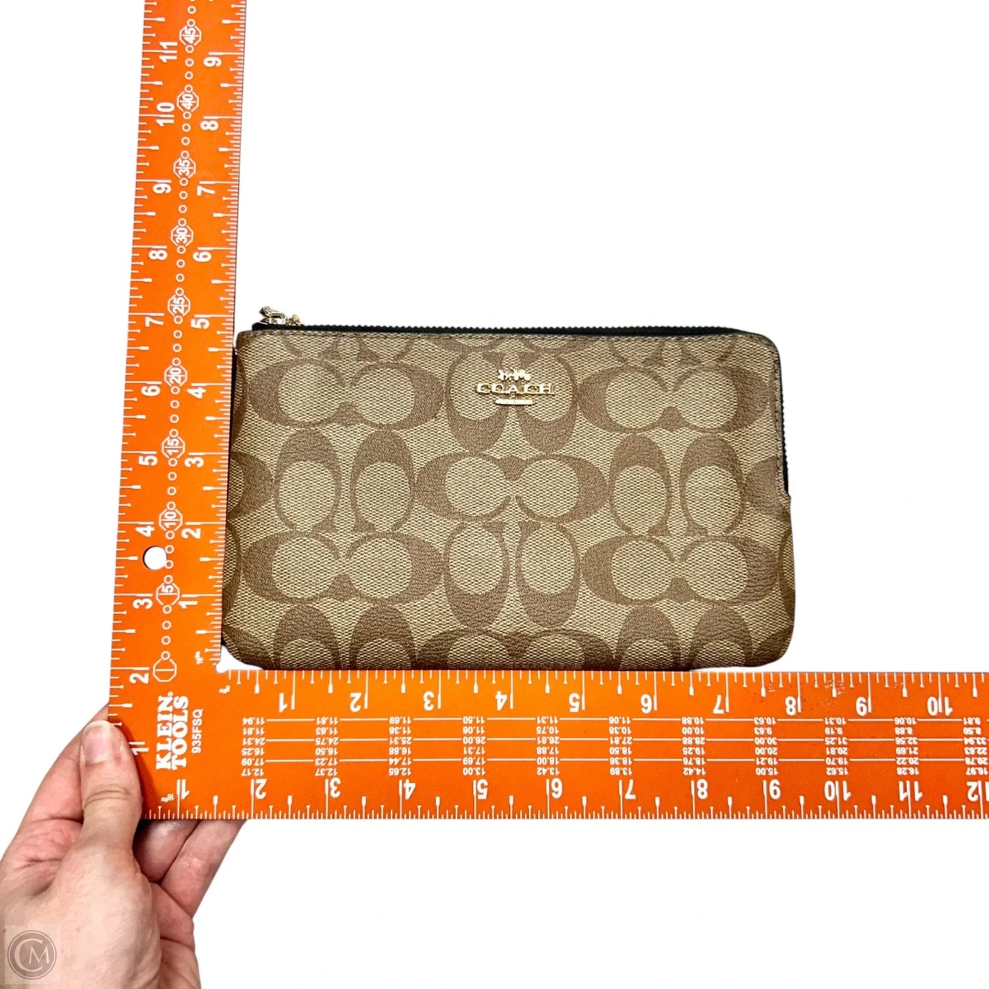Wristlet Designer By Coach, Size: Large