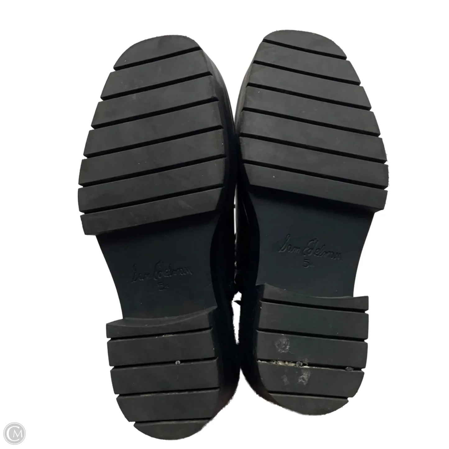 Boots Combat By Sam Edelman In Black & Gold, Size: 5.5