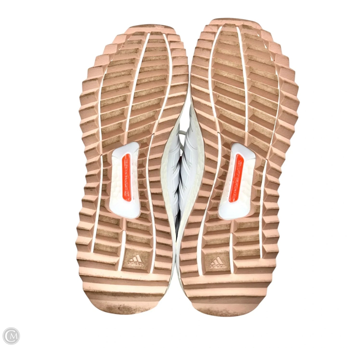 Shoes Athletic By Adidas In White, Size: 10