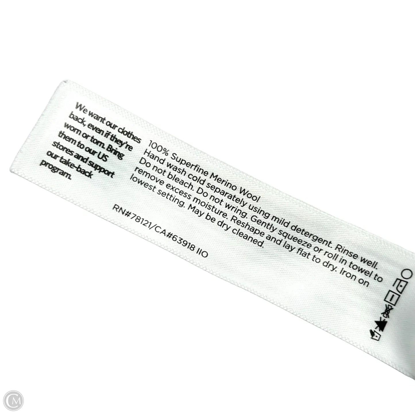 Top 3/4 Sleeve By Eileen Fisher In Teal, Size: S