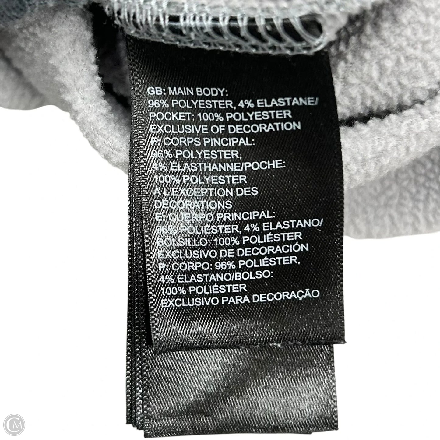 Jacket Fleece By The North Face In Grey, Size: M