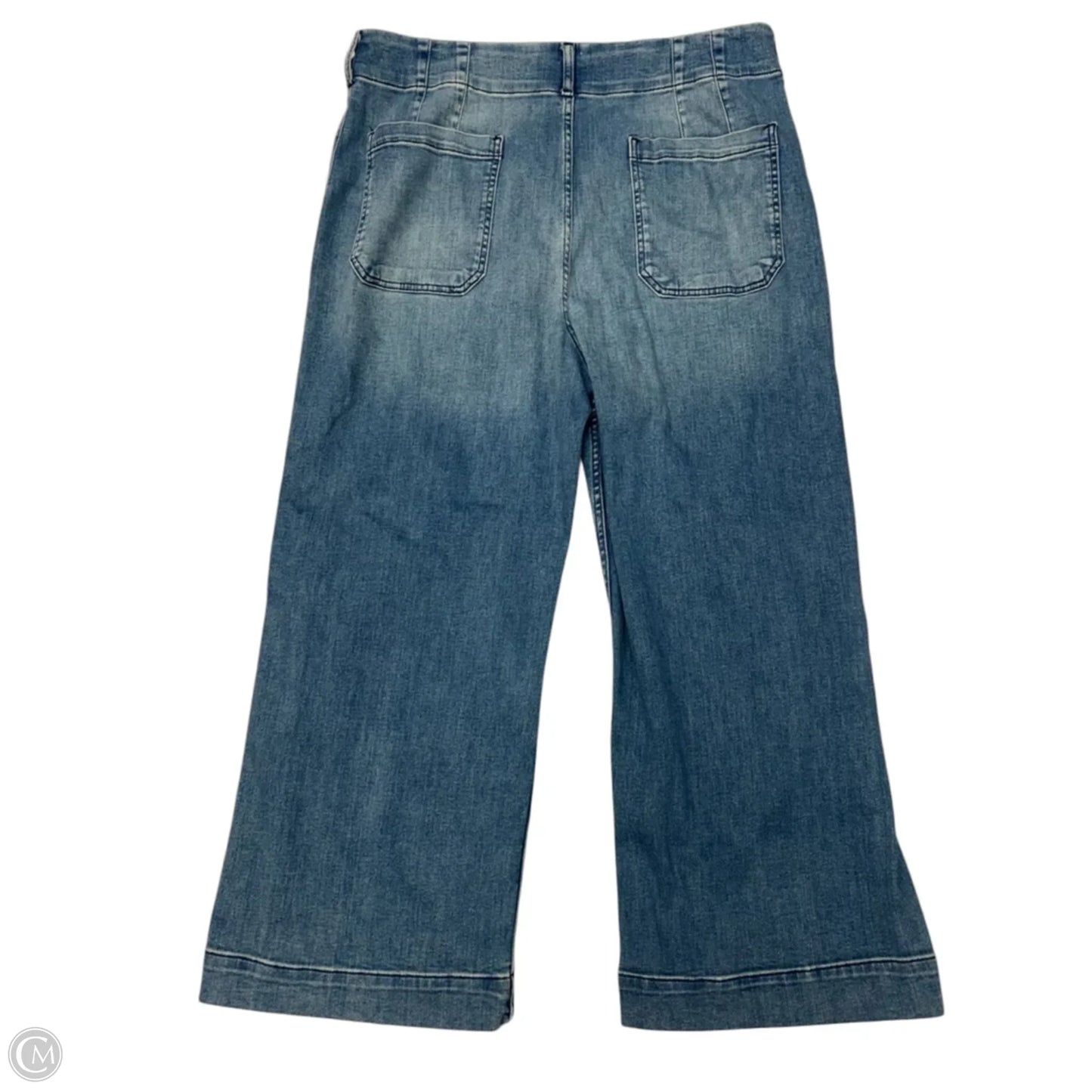 Jeans Wide Leg By Maeve In Blue Denim, Size: 18