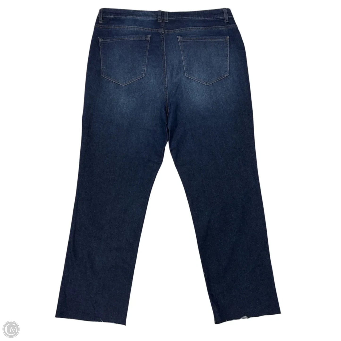 Jeans Straight By Caslon In Blue Denim, Size: 18