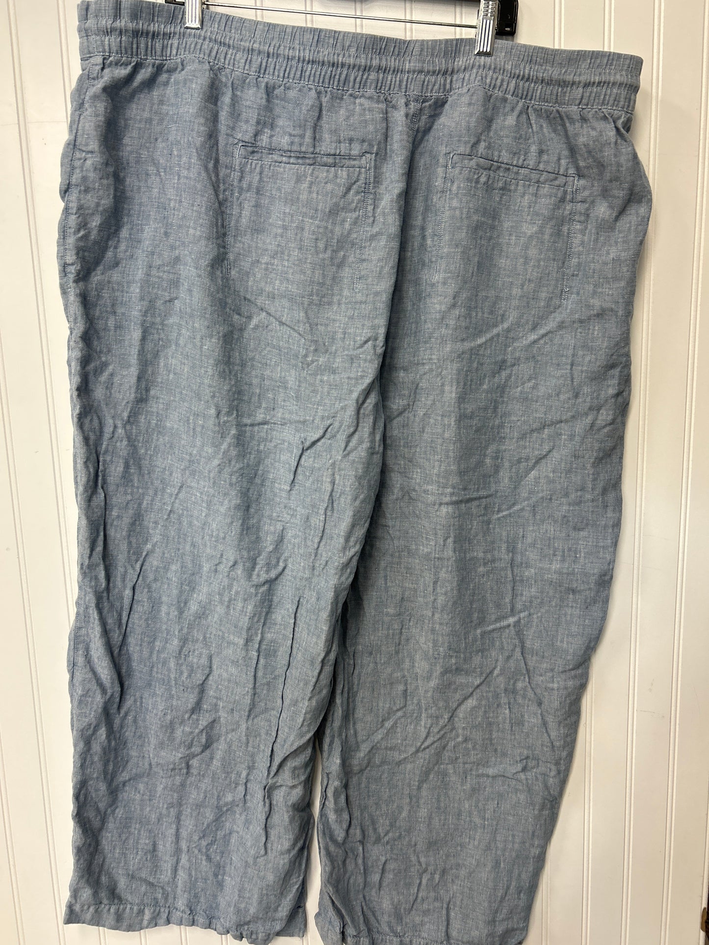 Pants Linen By Athleta In Blue, Size:26