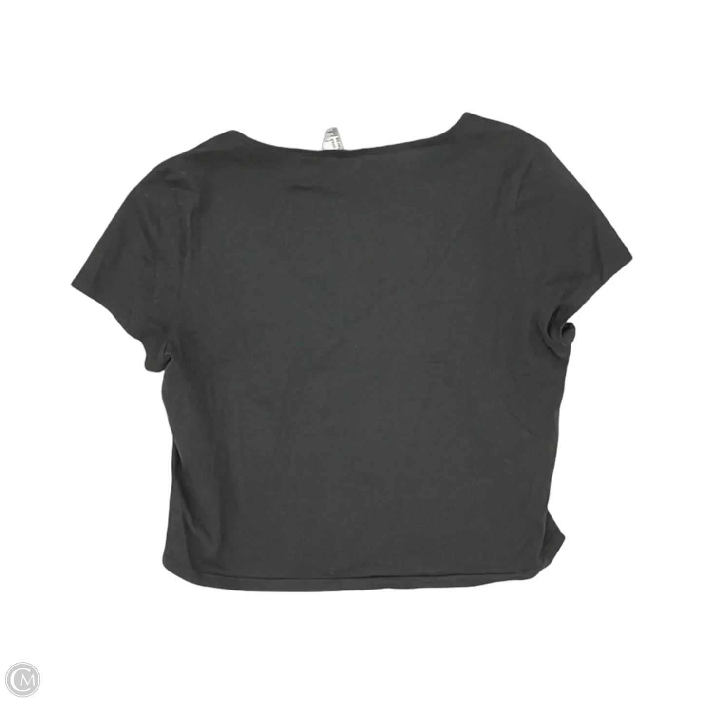 Top Short Sleeve By Divided In Grey, Size: Xl