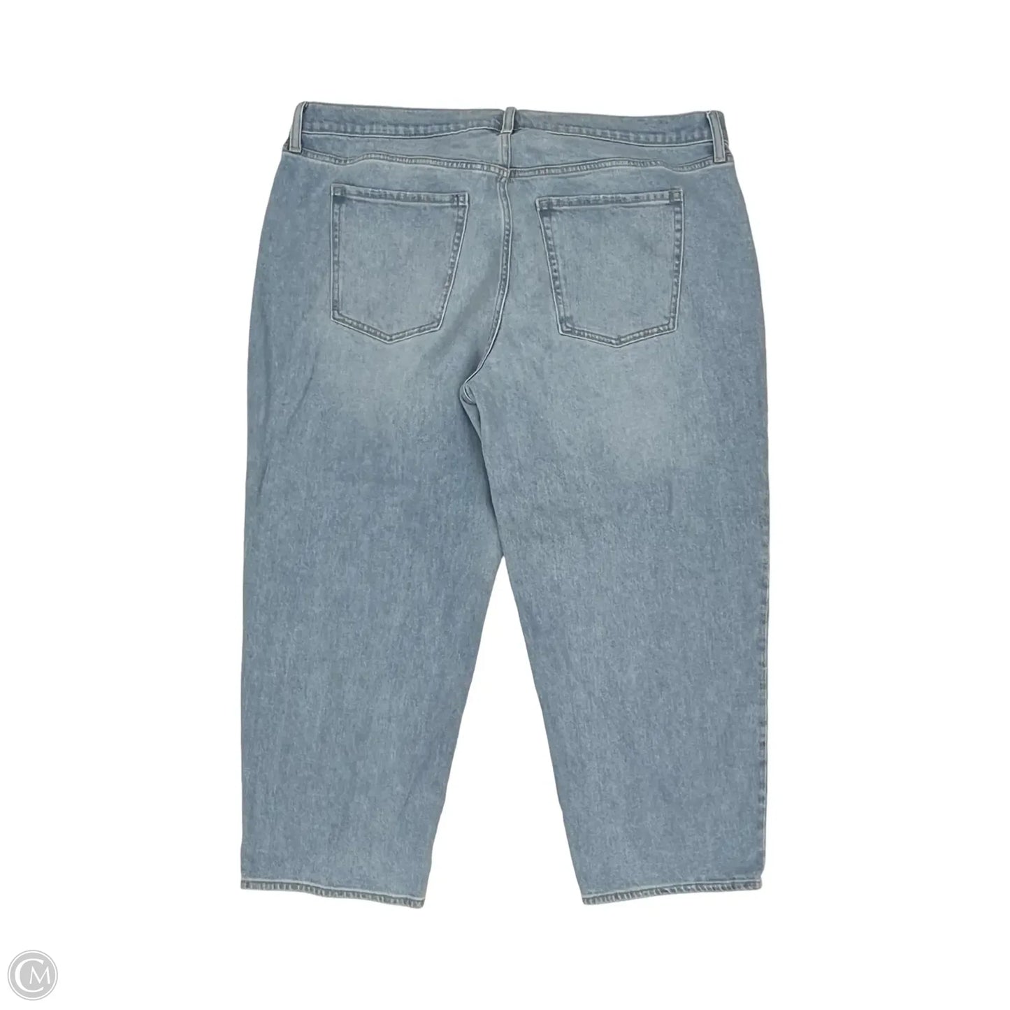 Jeans Boyfriend By Old Navy In Blue Denim, Size: 20