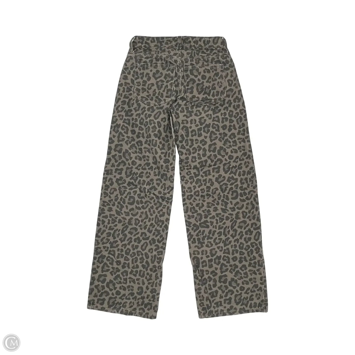 Jeans Wide Leg By Wild Fable In Leopard Print, Size: 00