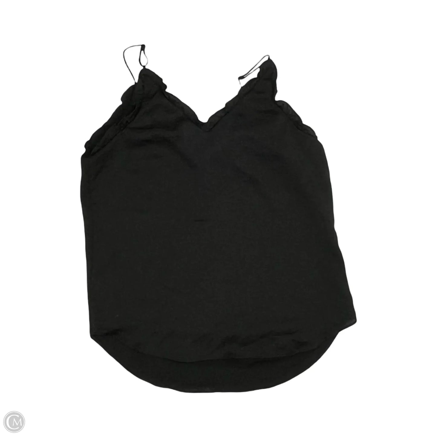 Blouse Sleeveless By Express In Black, Size: S