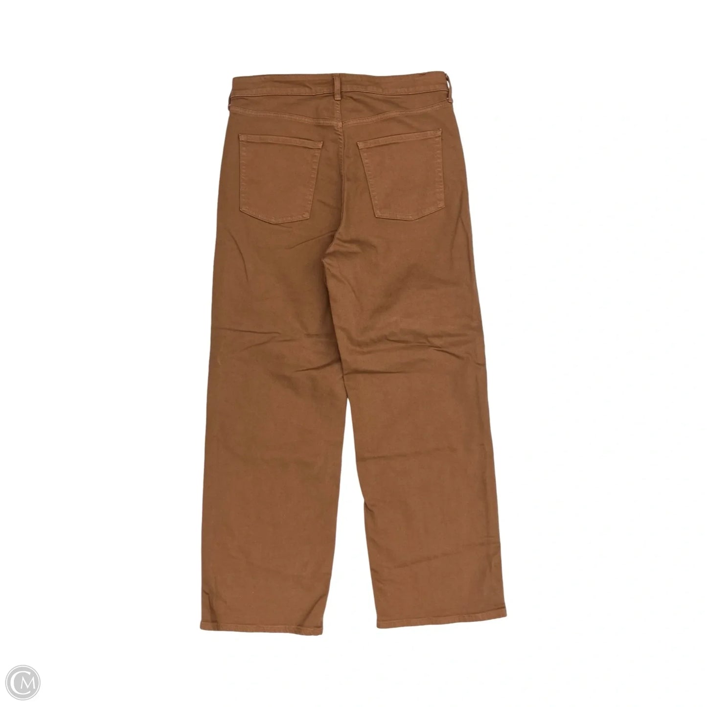 Jeans Wide Leg By Old Navy In Brown Denim, Size: 14