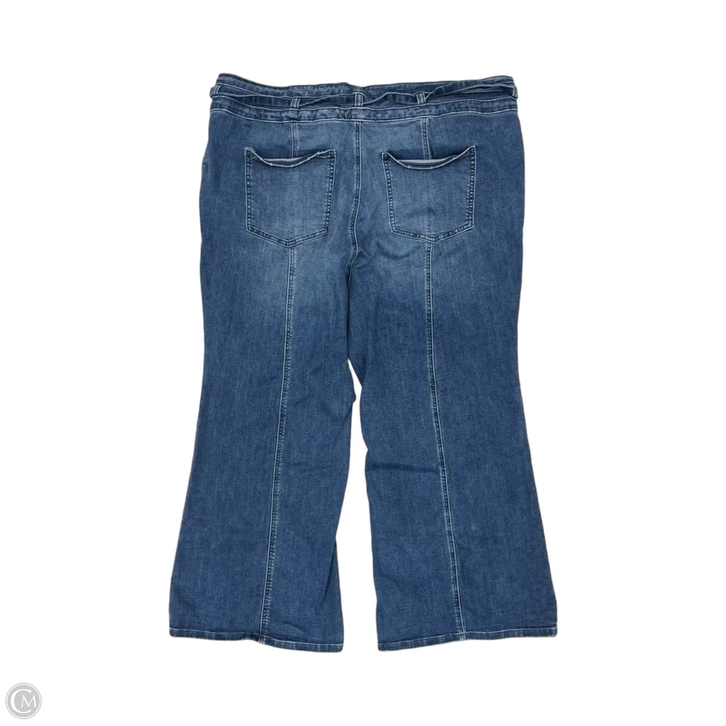Jeans Wide Leg By Torrid In Blue Denim, Size: 26