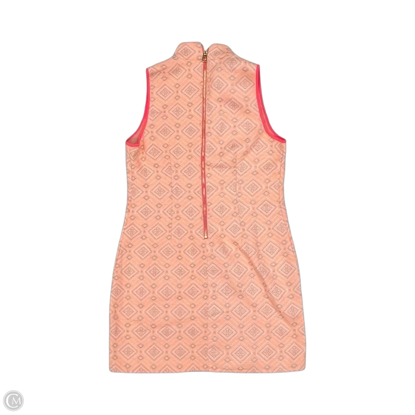Dress Party Short By Sail To Sable In Orange & White, Size: M