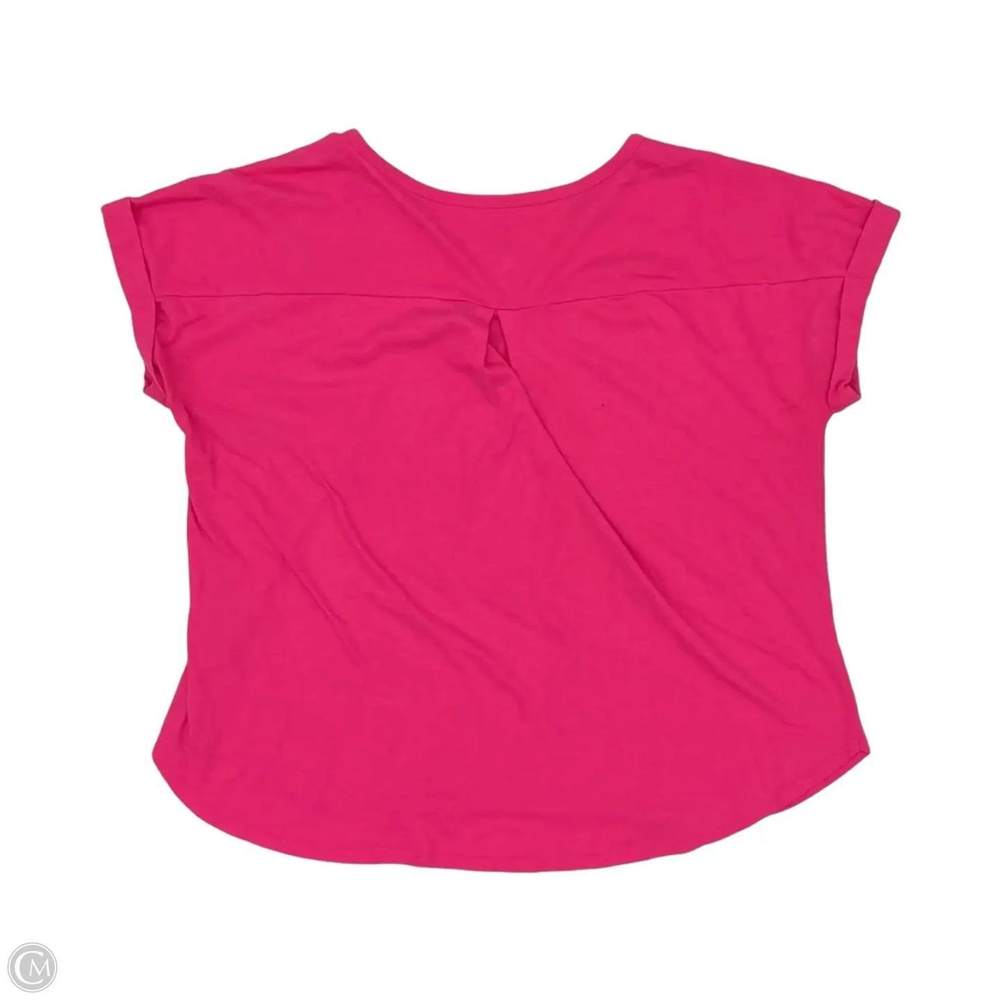 Top Short Sleeve By Cato In Pink, Size: 1x