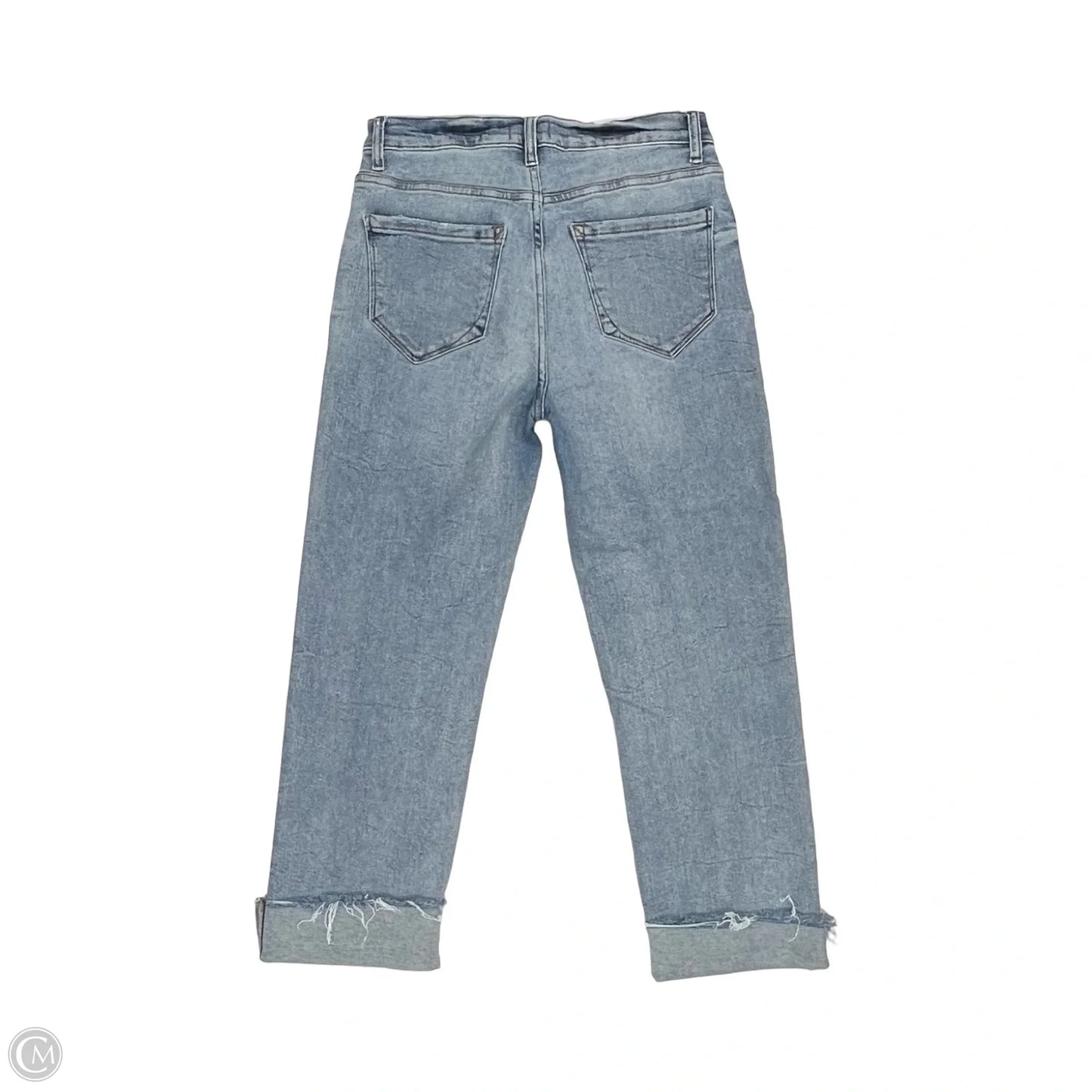 Jeans Cropped By Kensie In Blue Denim, Size: 6