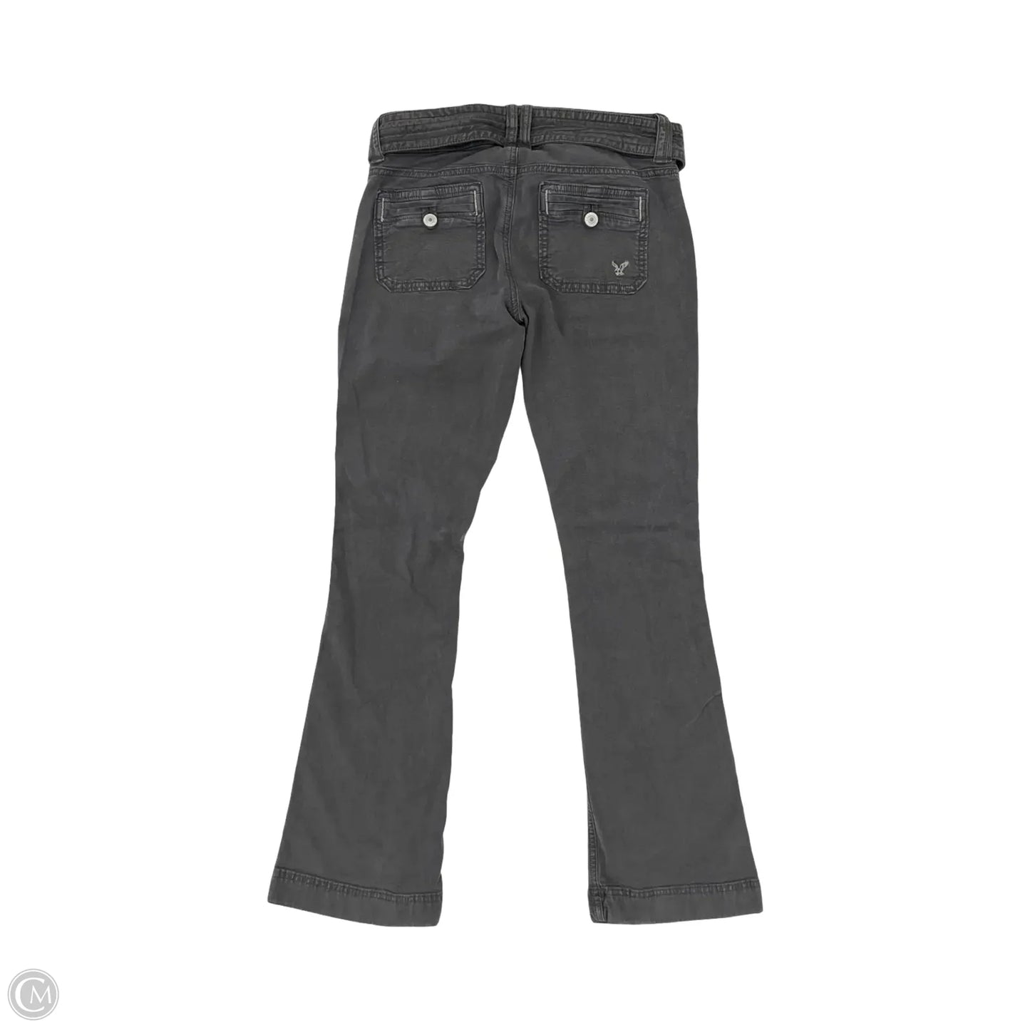 Jeans Flared By American Eagle In Grey, Size: 0