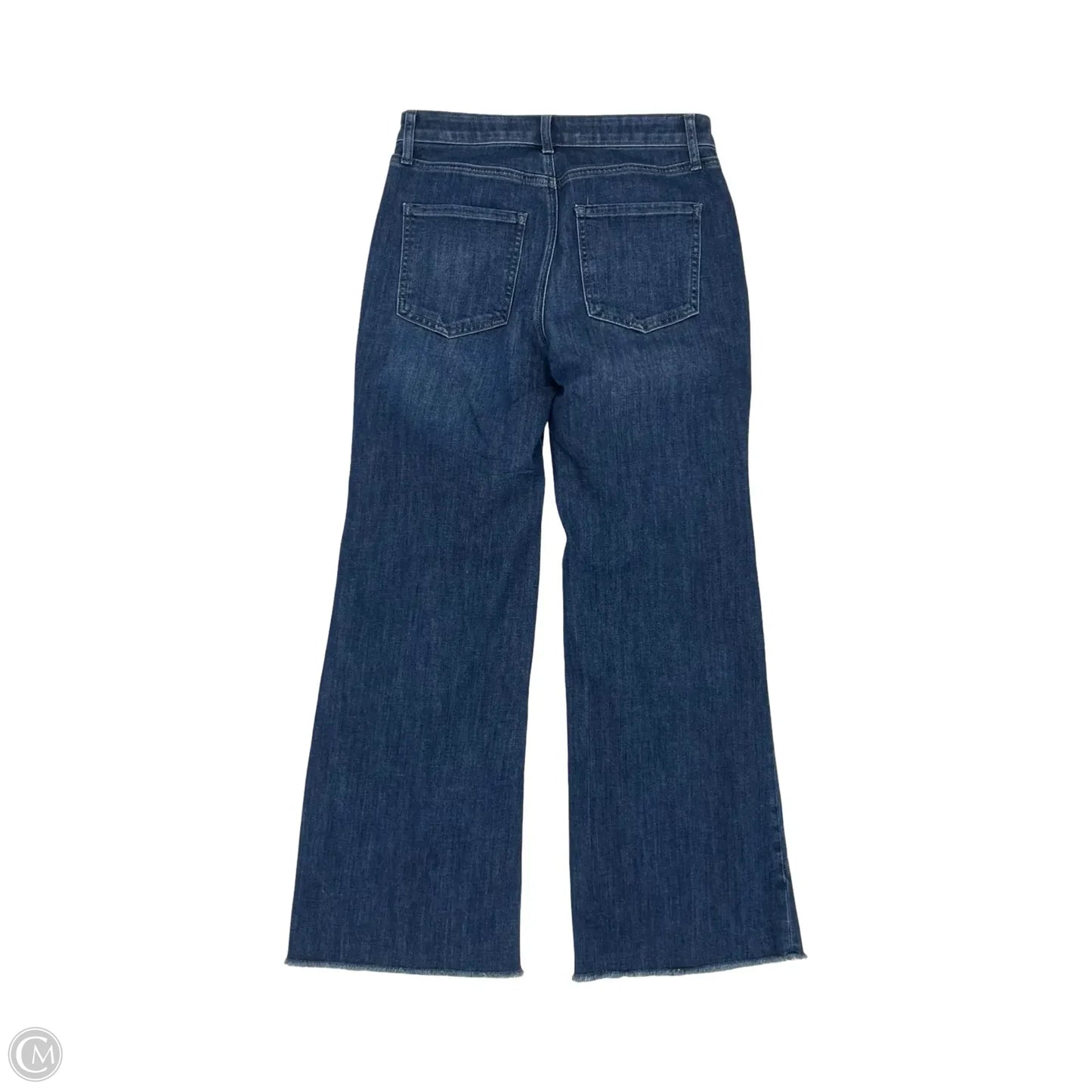 Jeans Flared By Chicos In Blue Denim, Size: 2