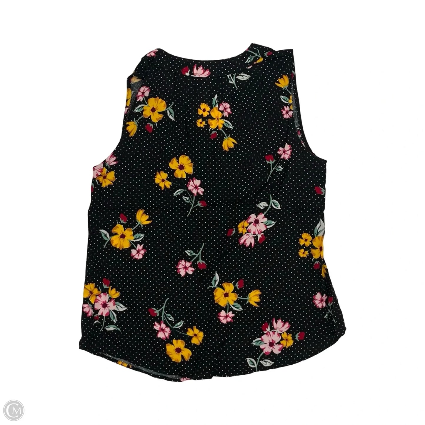 Blouse Sleeveless By Old Navy In Floral Print, Size: M
