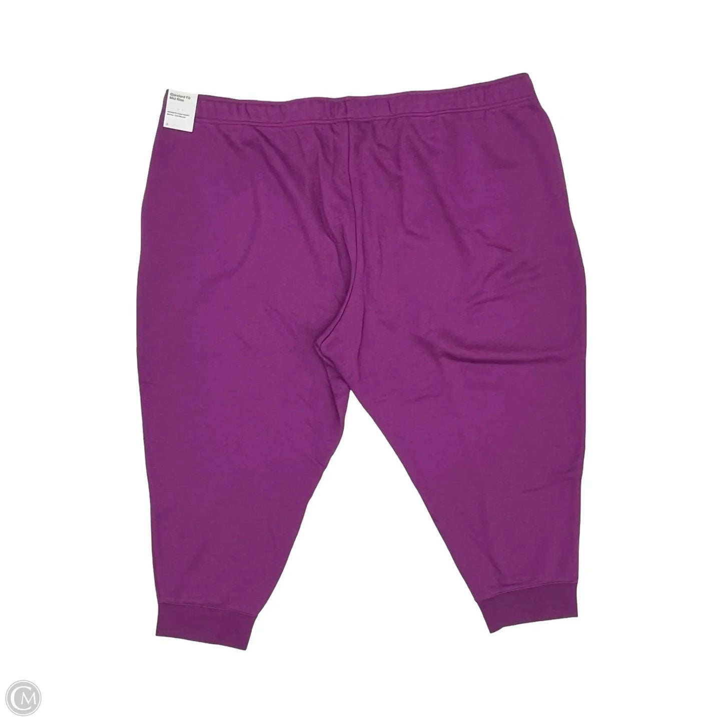 Athletic Pants By Nike In Purple, Size: 4x