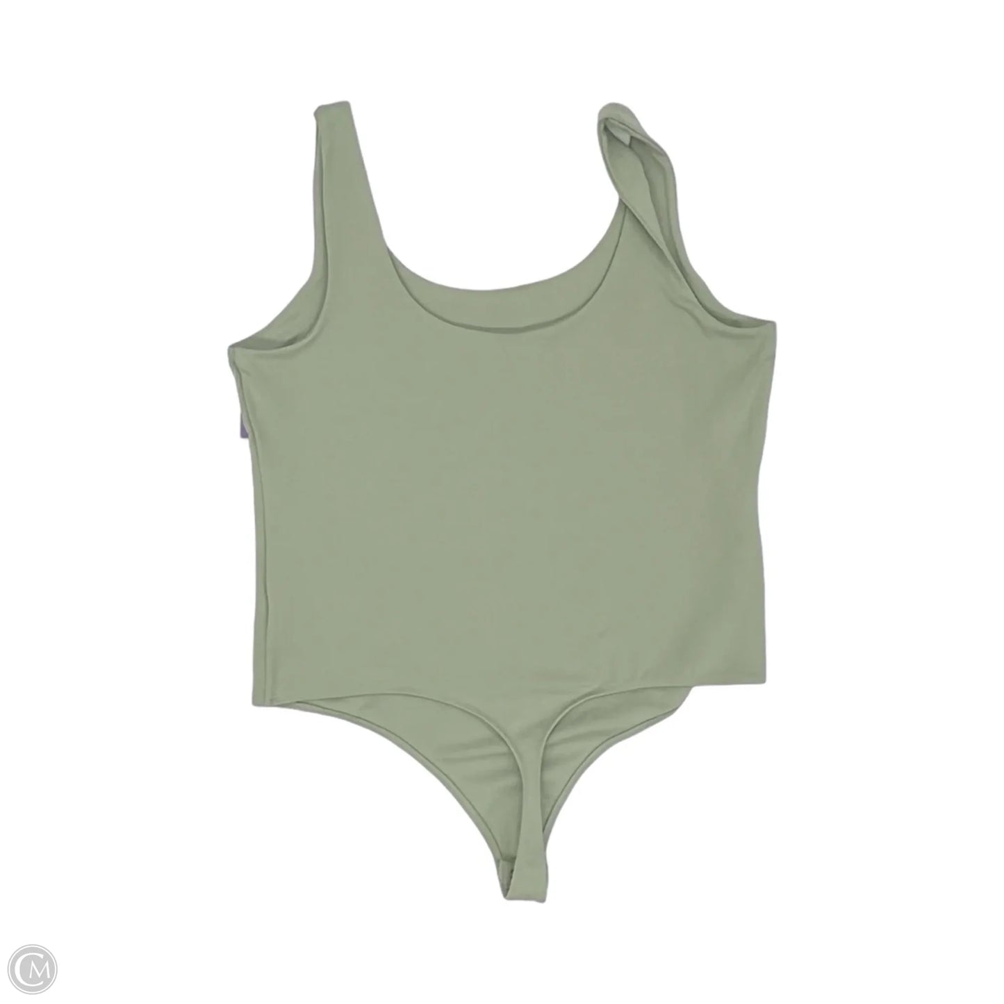 Bodysuit By Express In Green, Size: Xl
