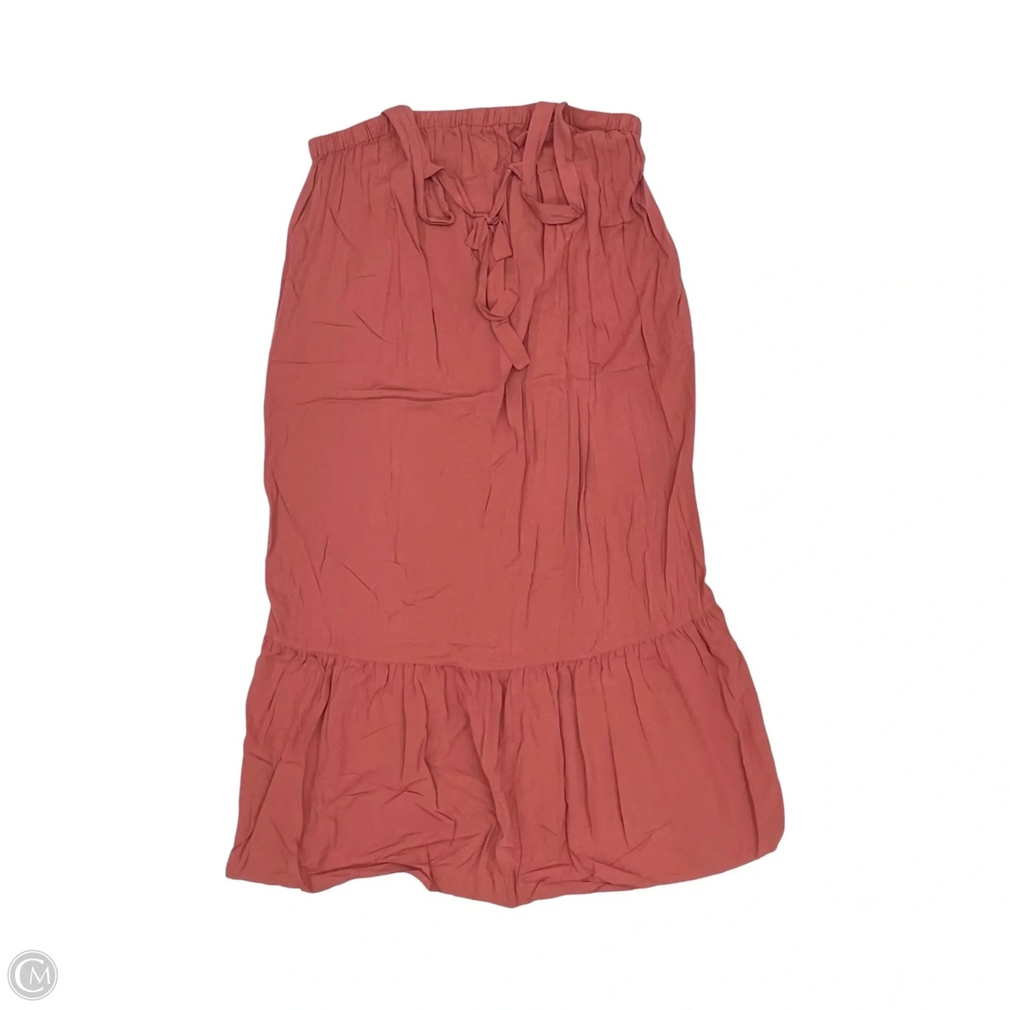 Dress Casual Midi By Old Navy In Orange, Size: Xl