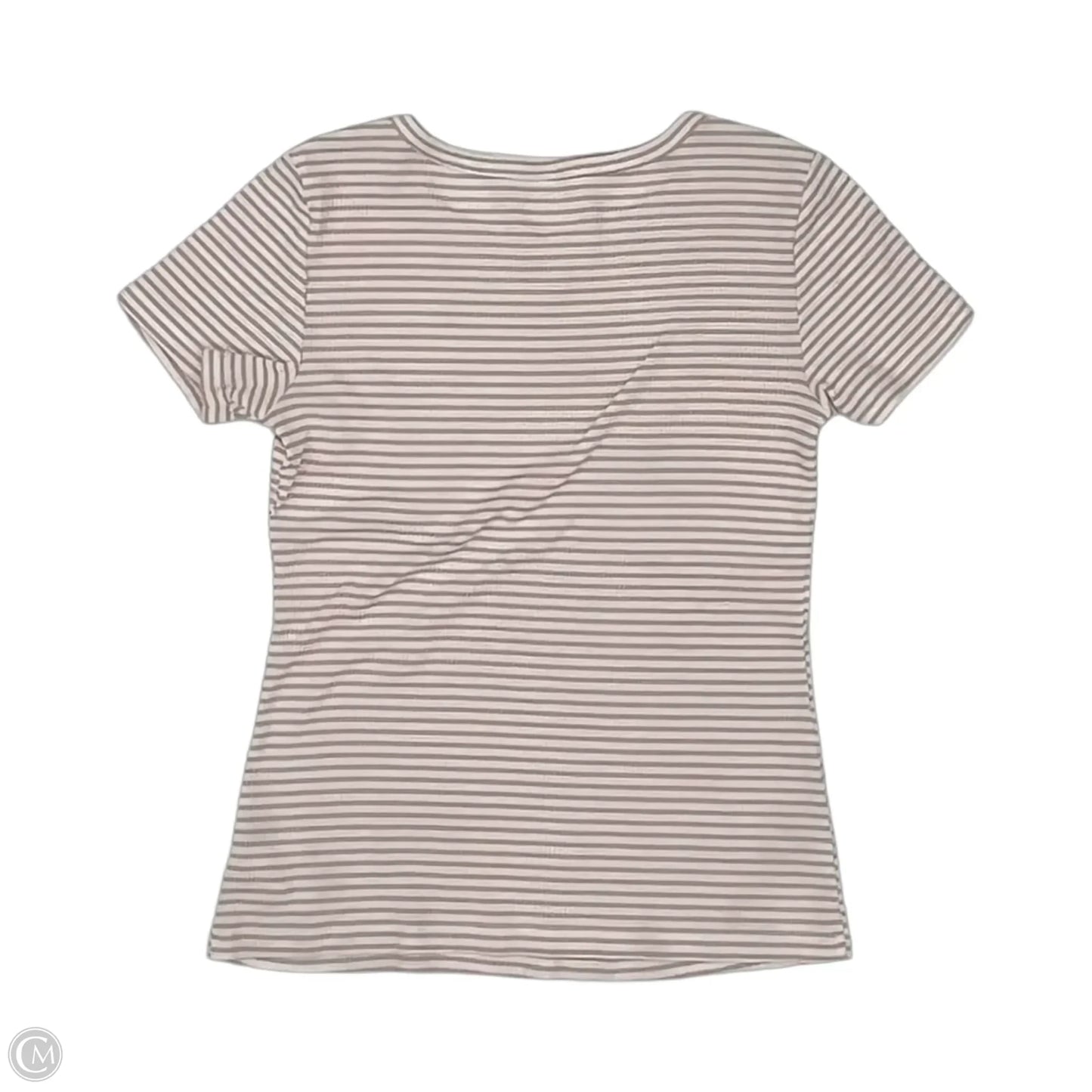 Top Short Sleeve By Old Navy In Striped Pattern, Size: S