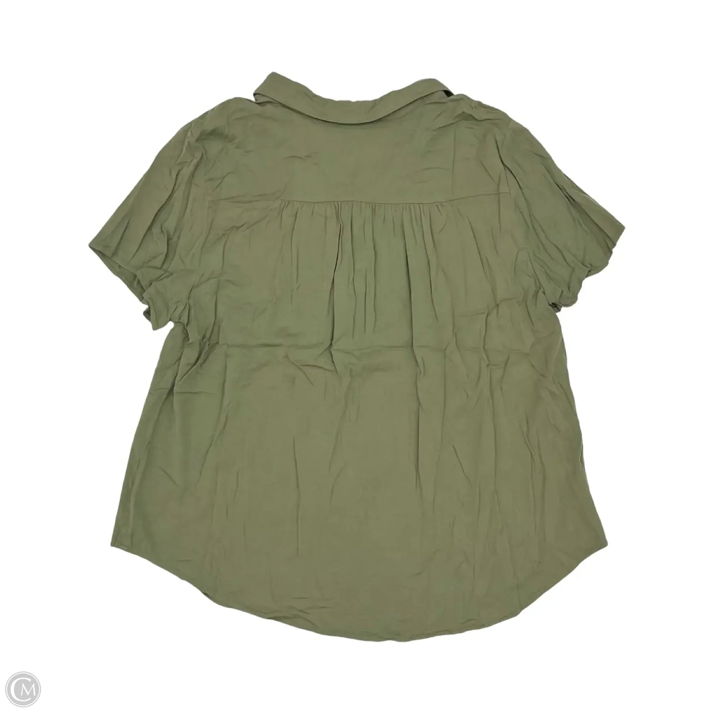 Top Short Sleeve By Torrid In Green, Size: 1x