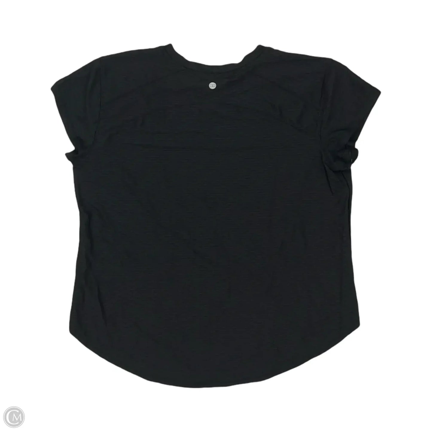 Athletic Top Short Sleeve By Calia In Black, Size: M