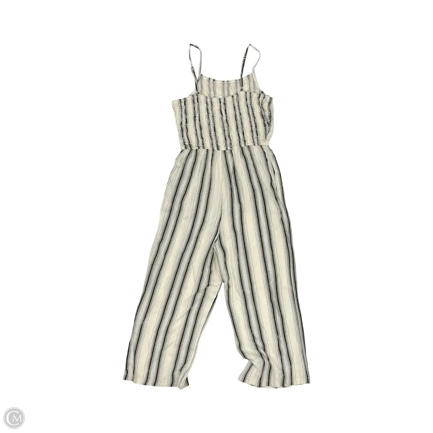 Jumpsuit By Clothes Mentor In Striped Pattern, Size: M