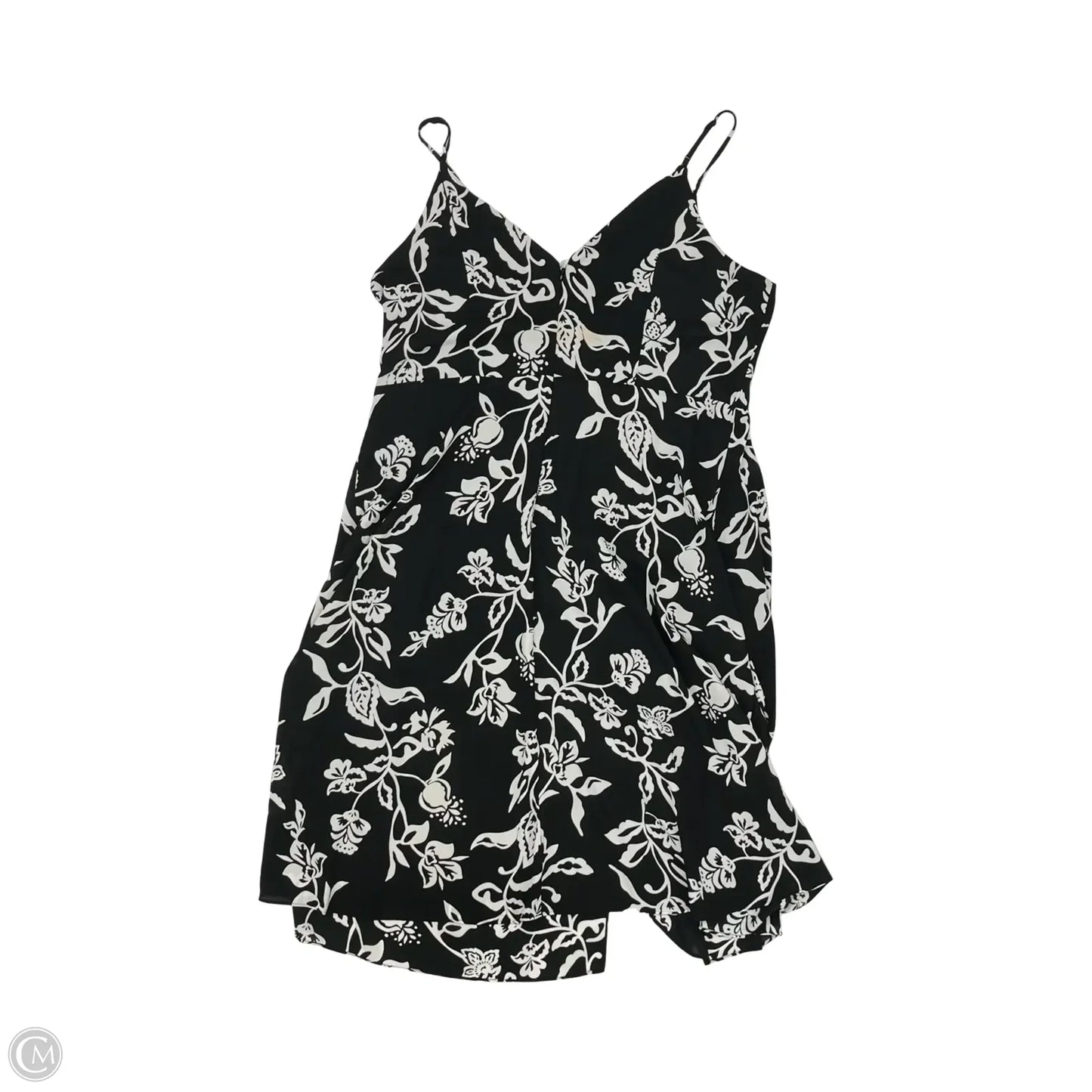 Dress Party Midi By Express In Black & White, Size: Xl