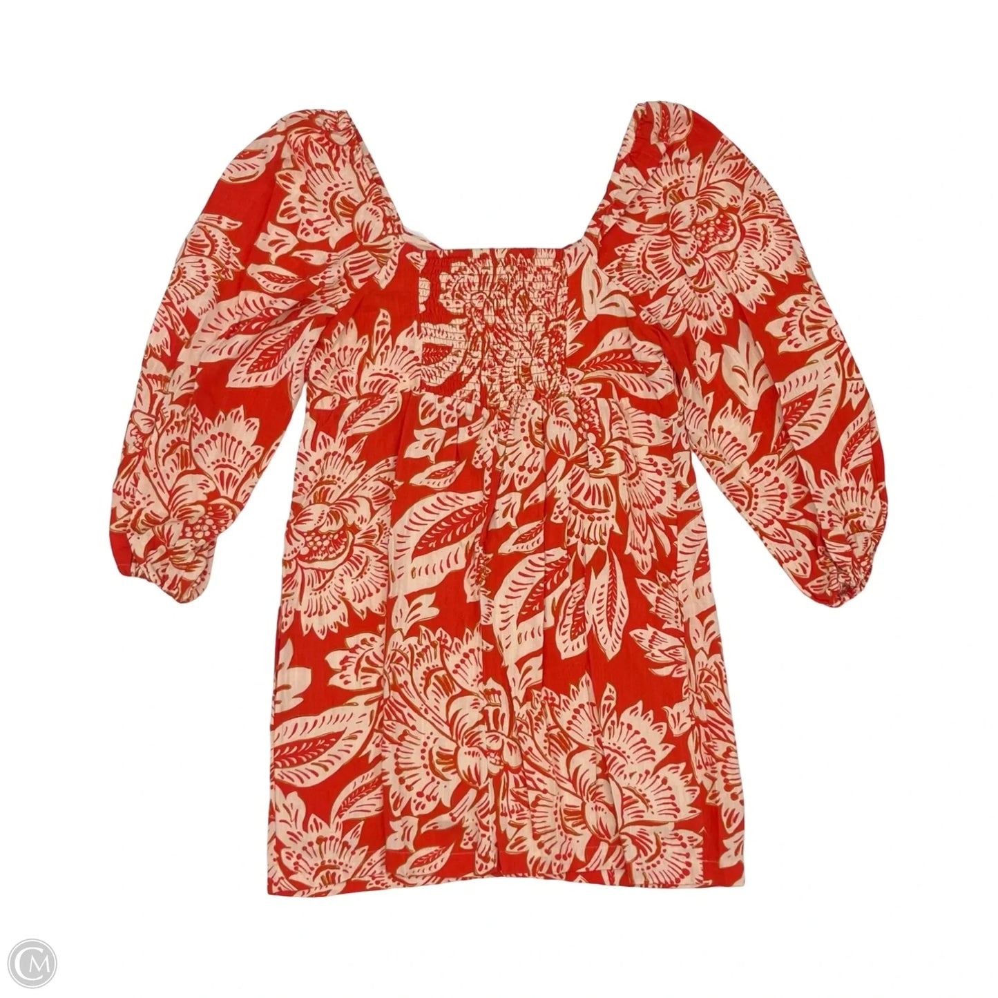 Dress Casual Short By Maurices In Floral Print, Size: L