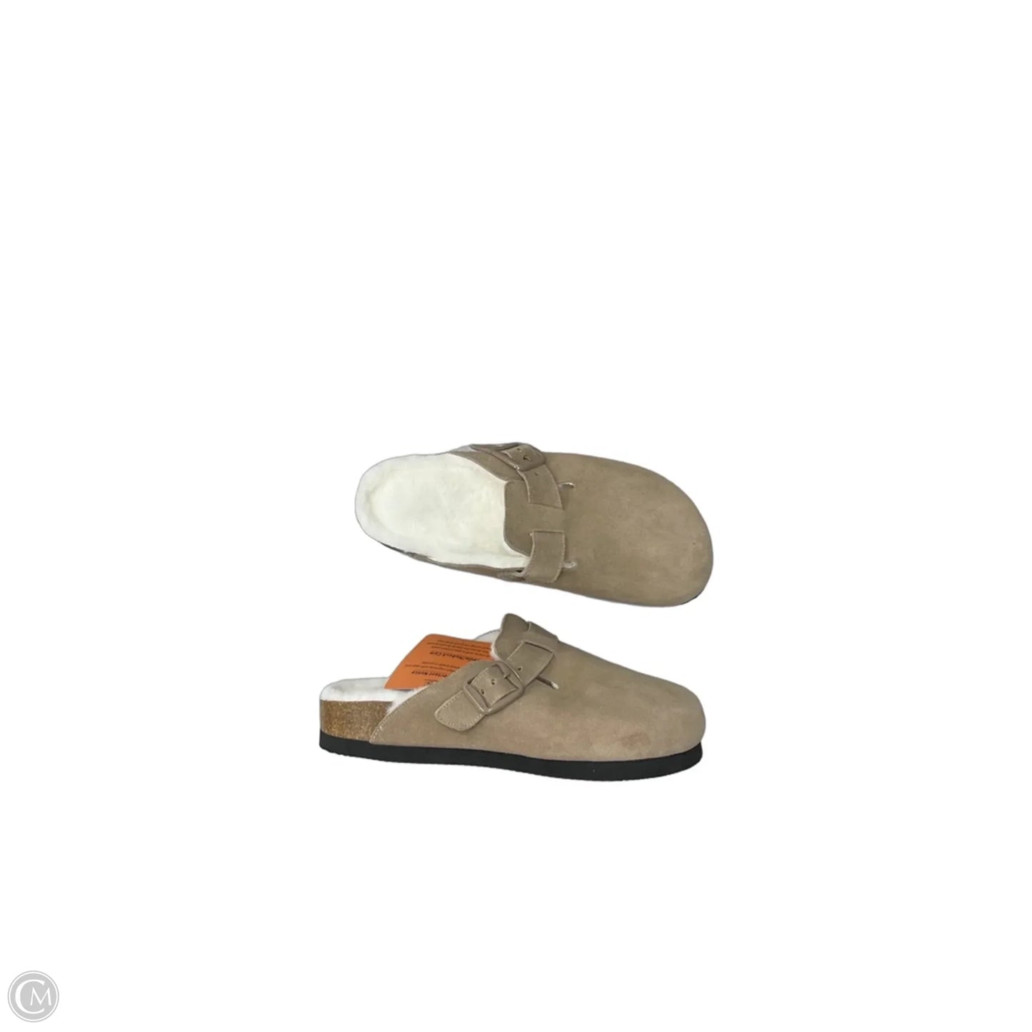 Shoes Flats By Clothes Mentor In Tan, Size: 7.5
