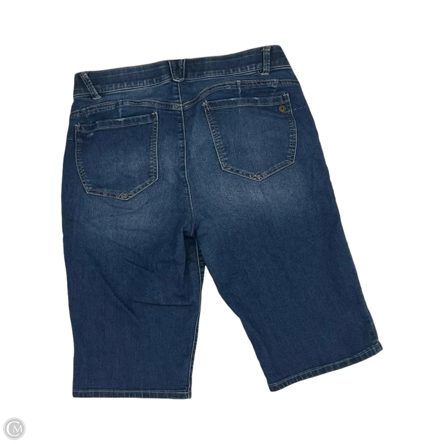 Jeans Cropped By Democracy In Blue Denim, Size: 12