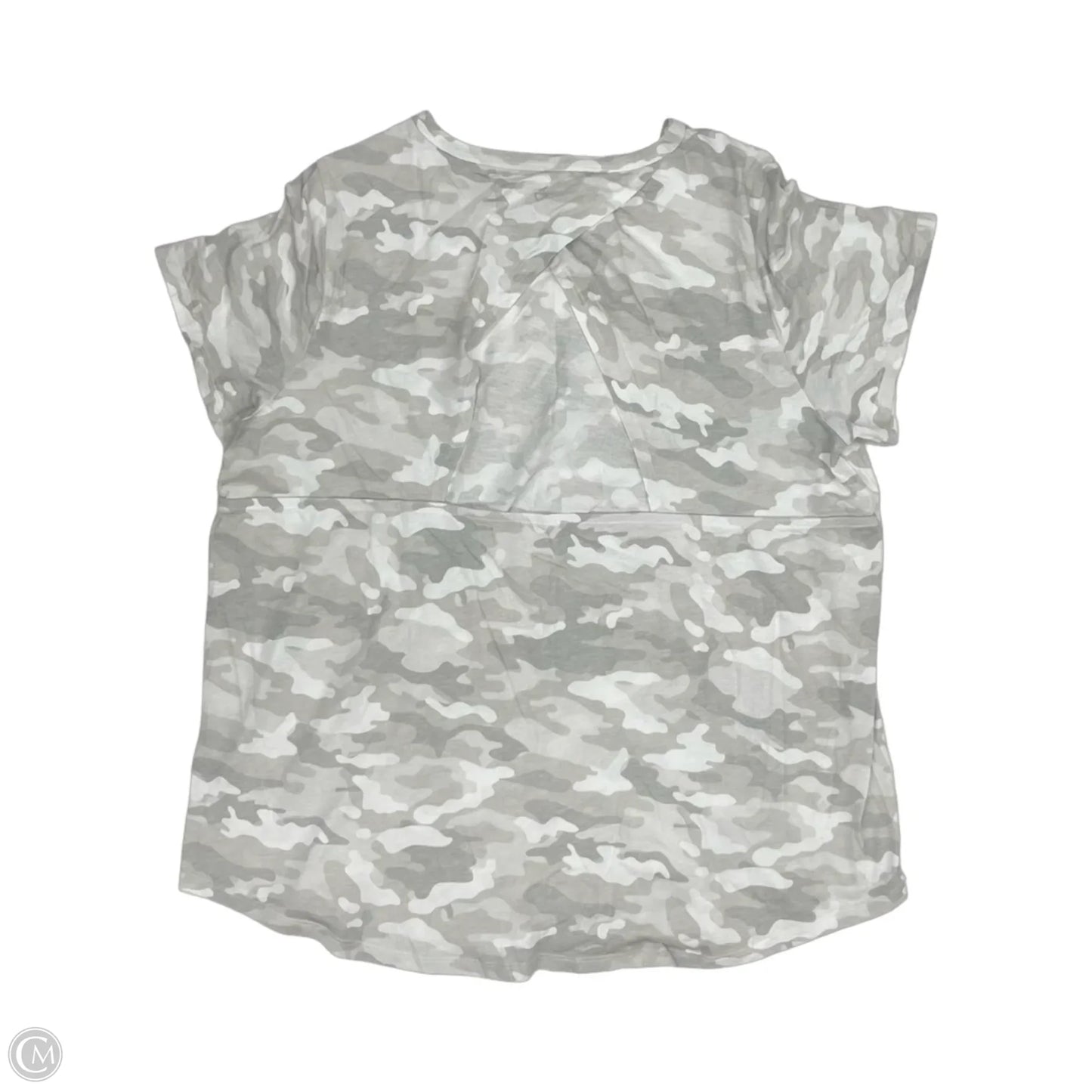 Athletic Top Short Sleeve By Torrid In Grey, Size: 3x